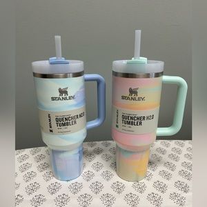 Warm and Cold Serene Brushstrokes Stanley Tumblers